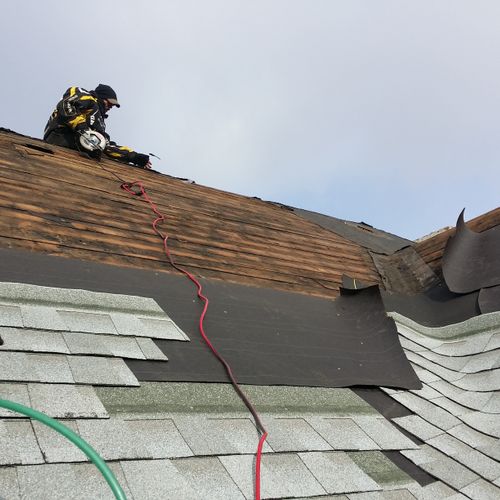 Roofing in the winter