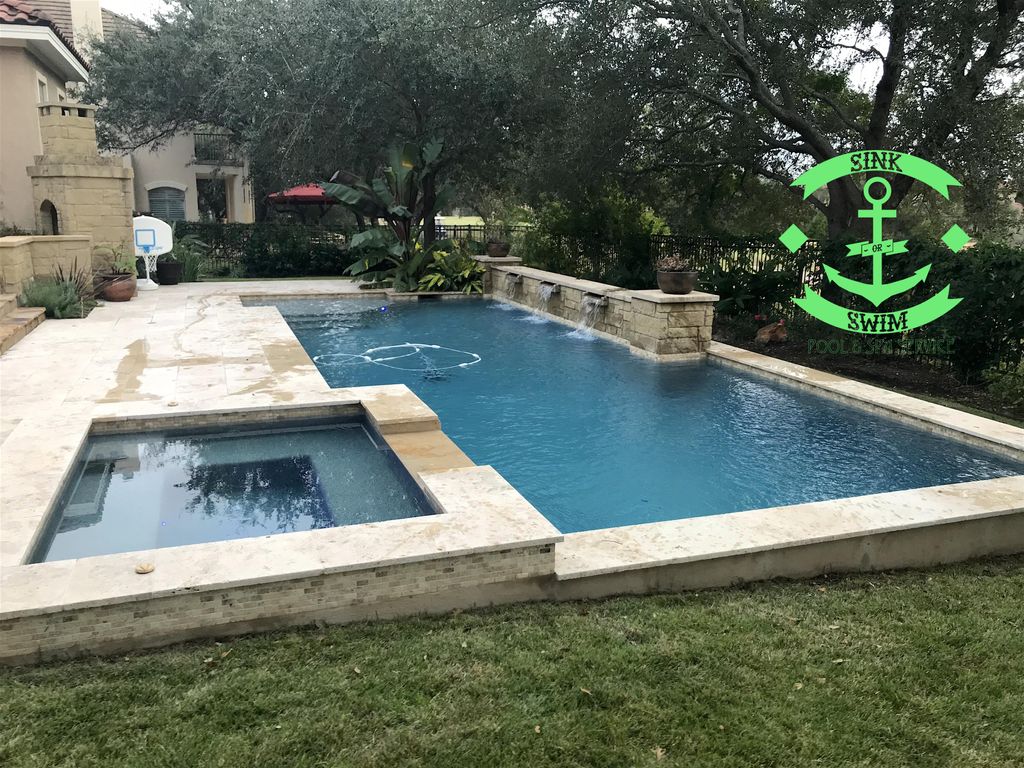 An example of what a WEEKLY pool cleaning looks li