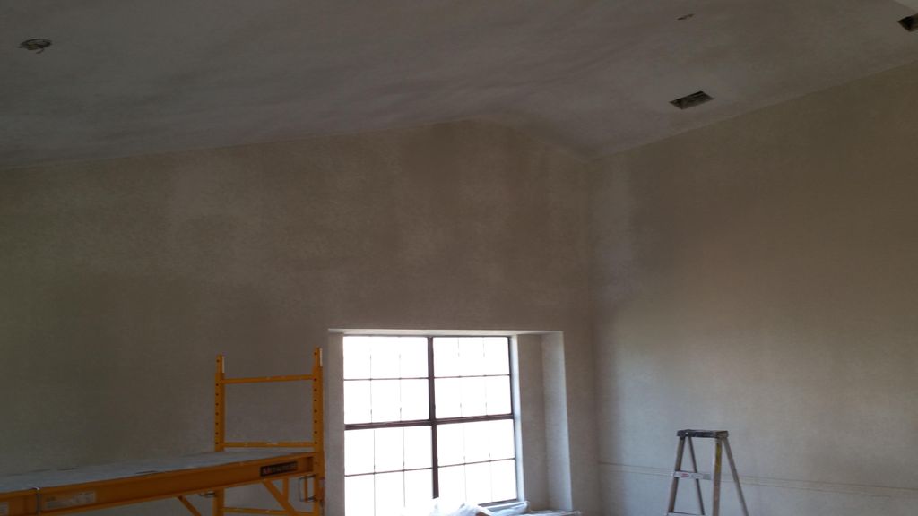 Change of Texture Drywall 