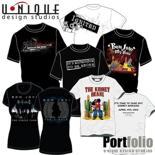 Clothing to help promote your company or tell a me