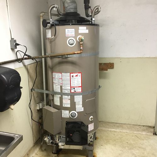 100 Gallon Commercial Water Heater
American Standa