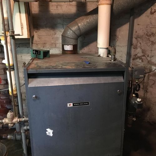 Old steam Boiler
