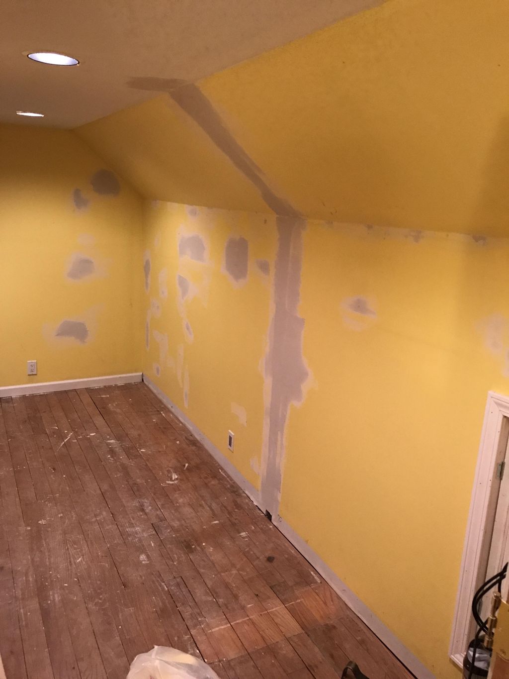 Closet area prepped and ready for the organizer in