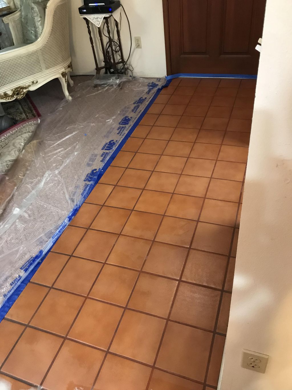 Sealed with our enhancing sealer. Bringing back to