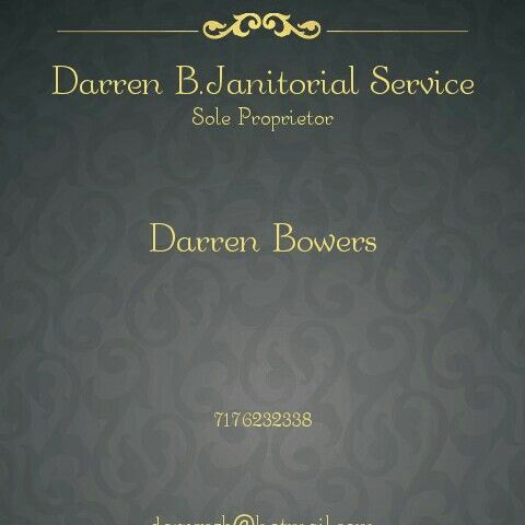 Darren B. Janitorial Service