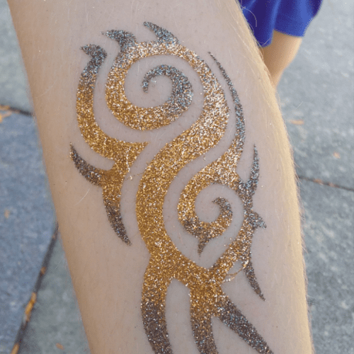 Glitter tattoo! 100 different design options avail