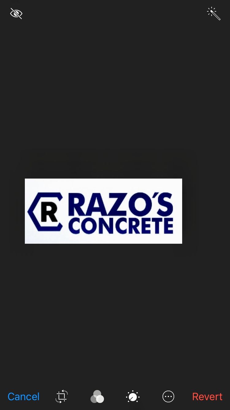 Razo’s concrete