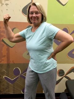 My client Jean who lost 24lbs and 9.5% bodyfat in 