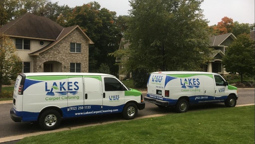 This job required two vans!