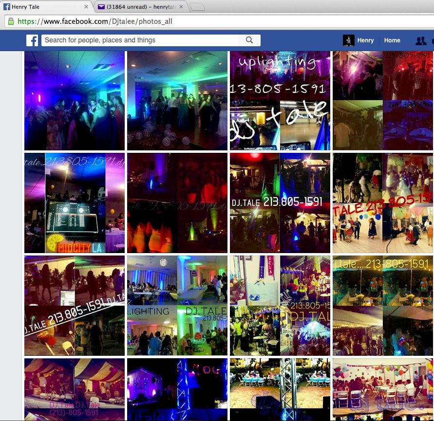 Facebook Profile: Henry Tale