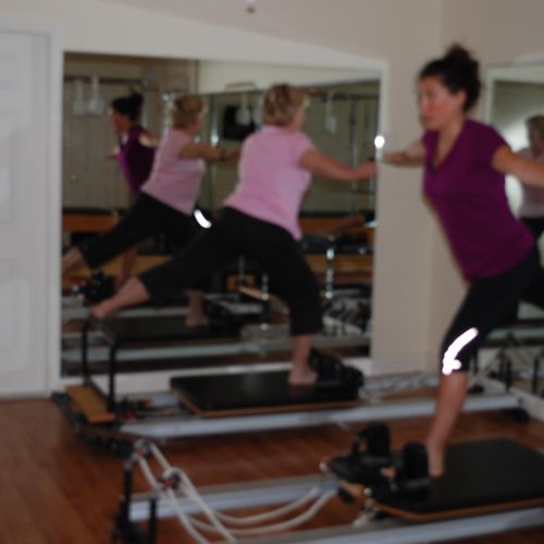 Pilates challenges the body and mind