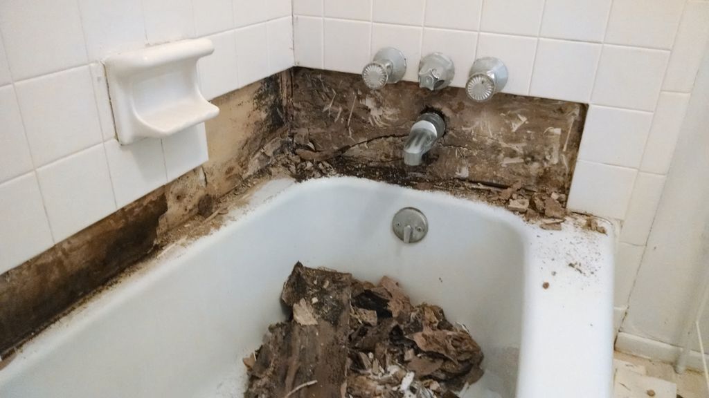 Before repairing tile damaged from lack of grout a