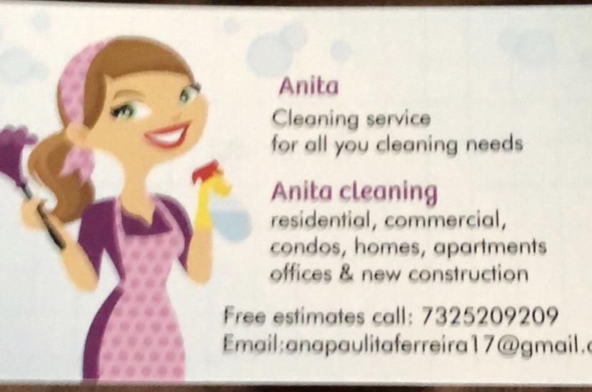 Anita cleaning