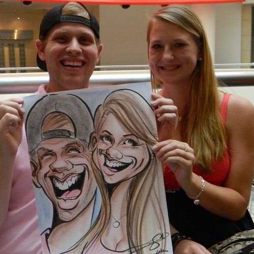 Caricatures by Tony Smith special event