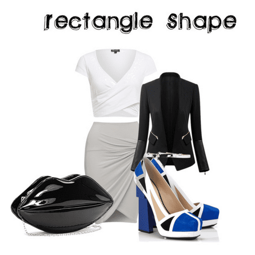 Formal Outfit for rectangle shape women