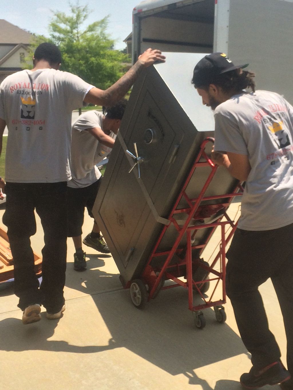 We have the equipment and man power to move anythi