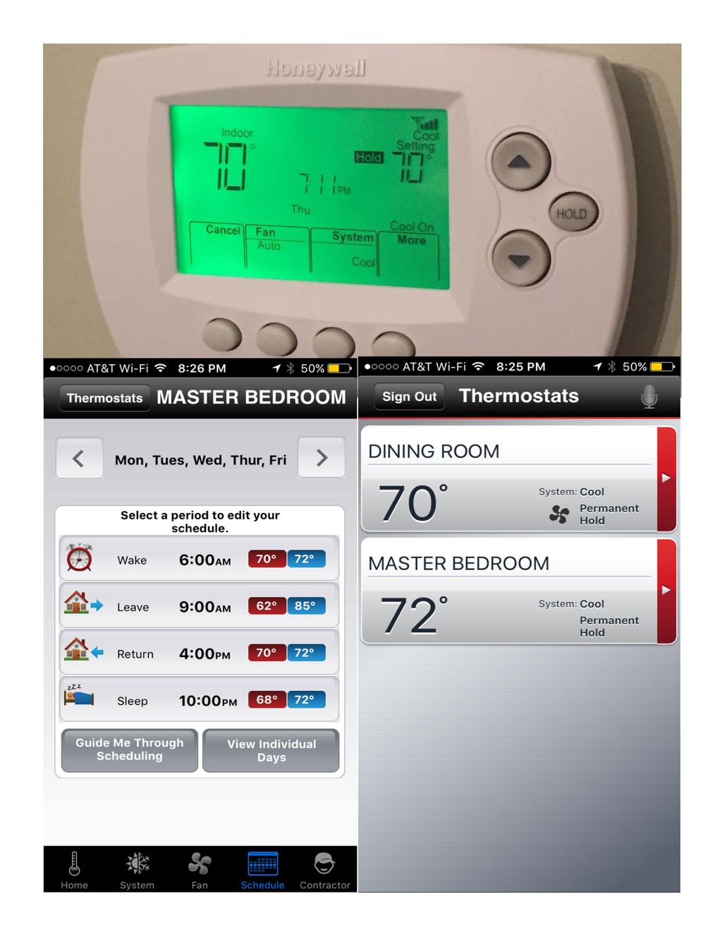 WiFi Enabled Thermostat Installed...Control Your H