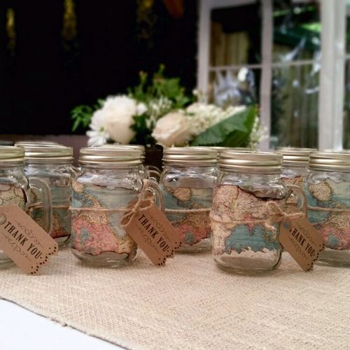 "Save to Travel" Favors