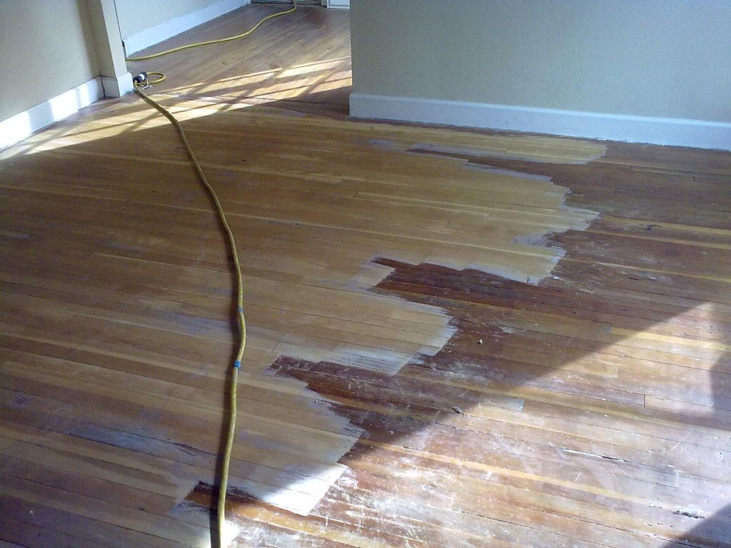 Old Refinish Before...