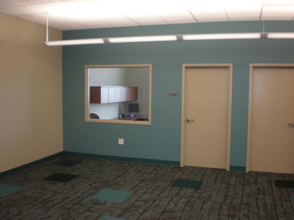 This is an interior view looking back at the entry