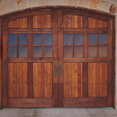 We install and repair any style of garage door