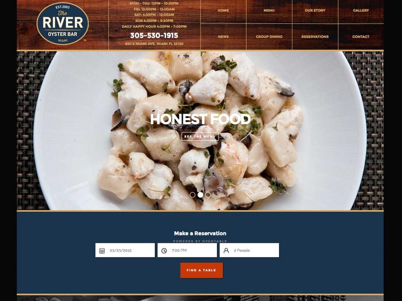 Restaurant Website