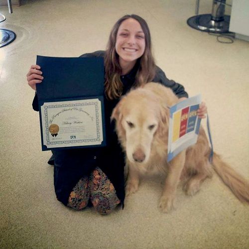 I graduated from The Paragon School of Pet groomin