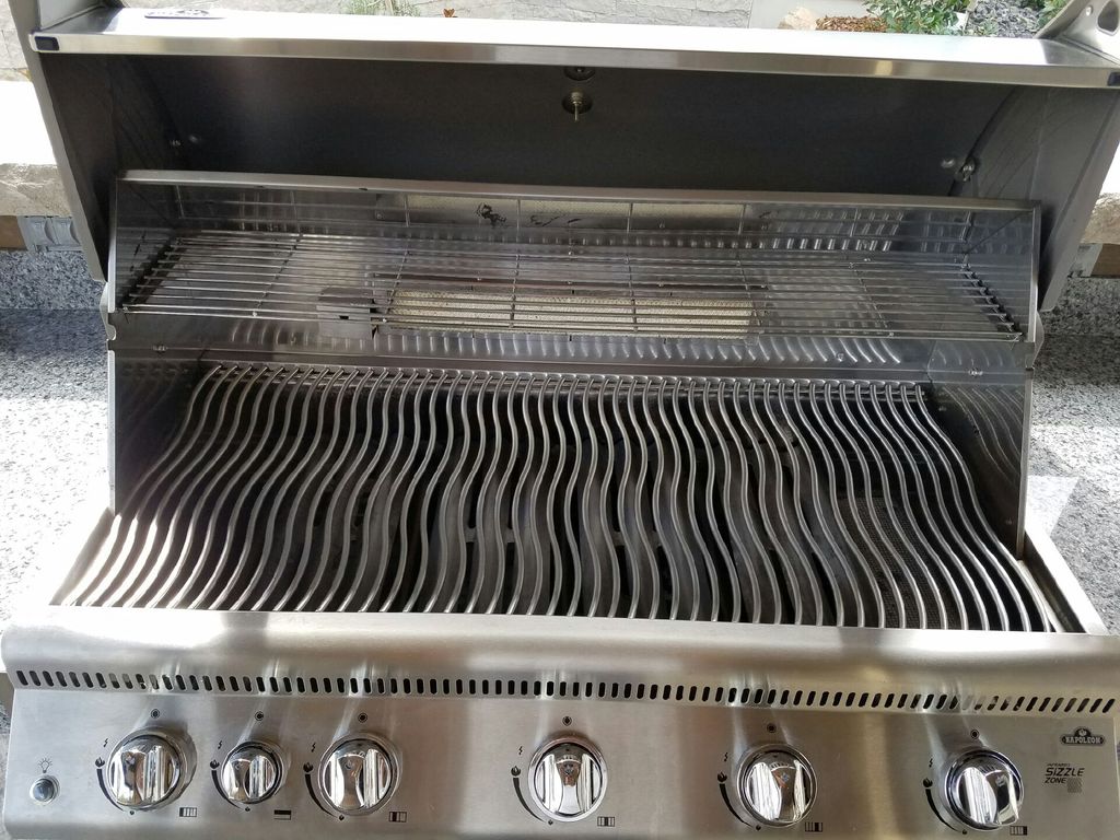 grill after cleaning
