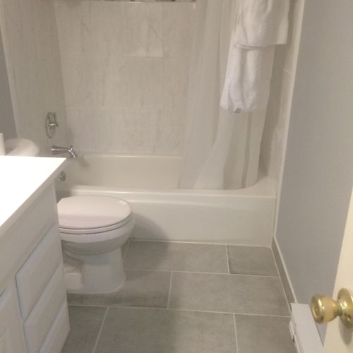 complete bathroom remodel
