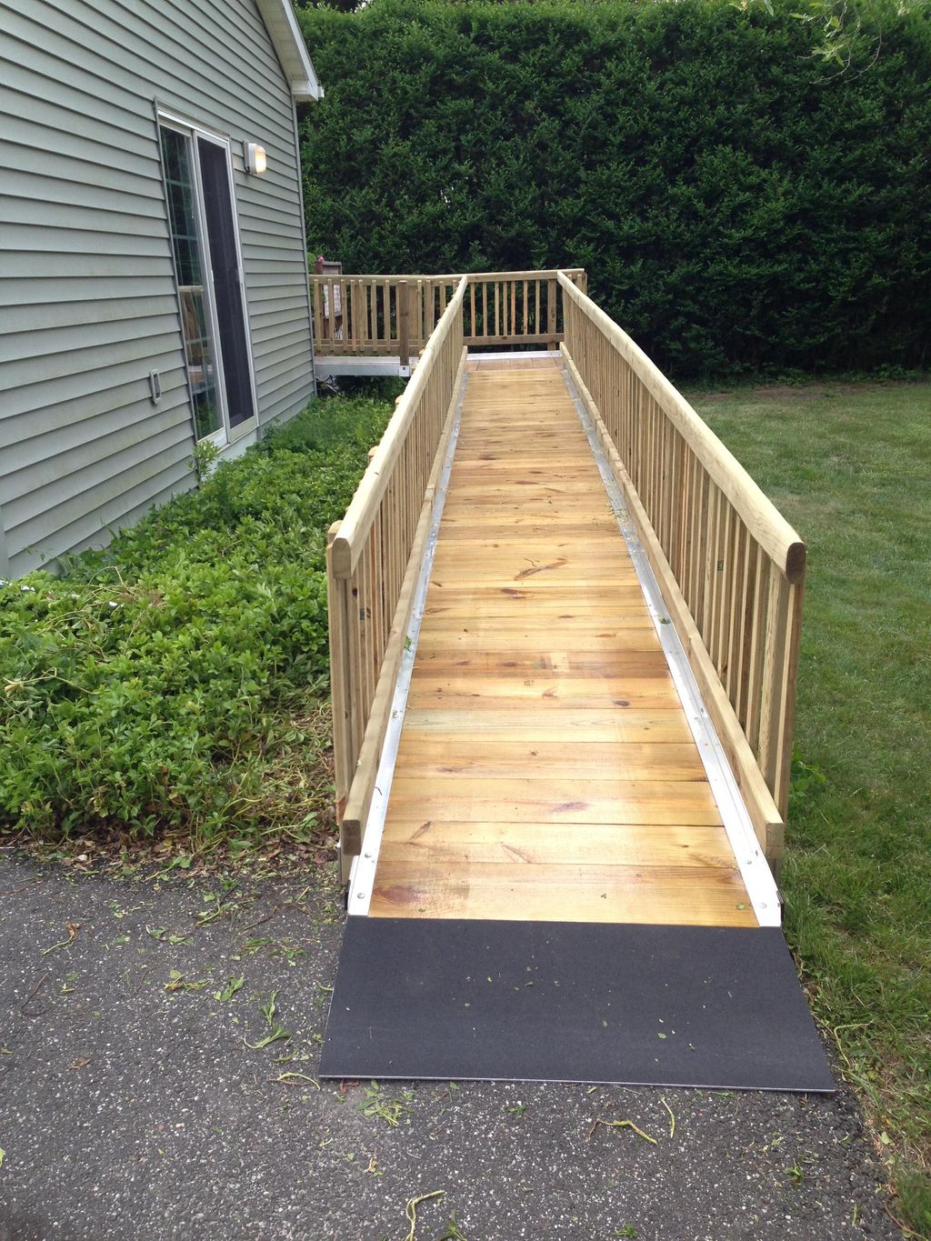 Wood/Aluminum Modular Ramp System