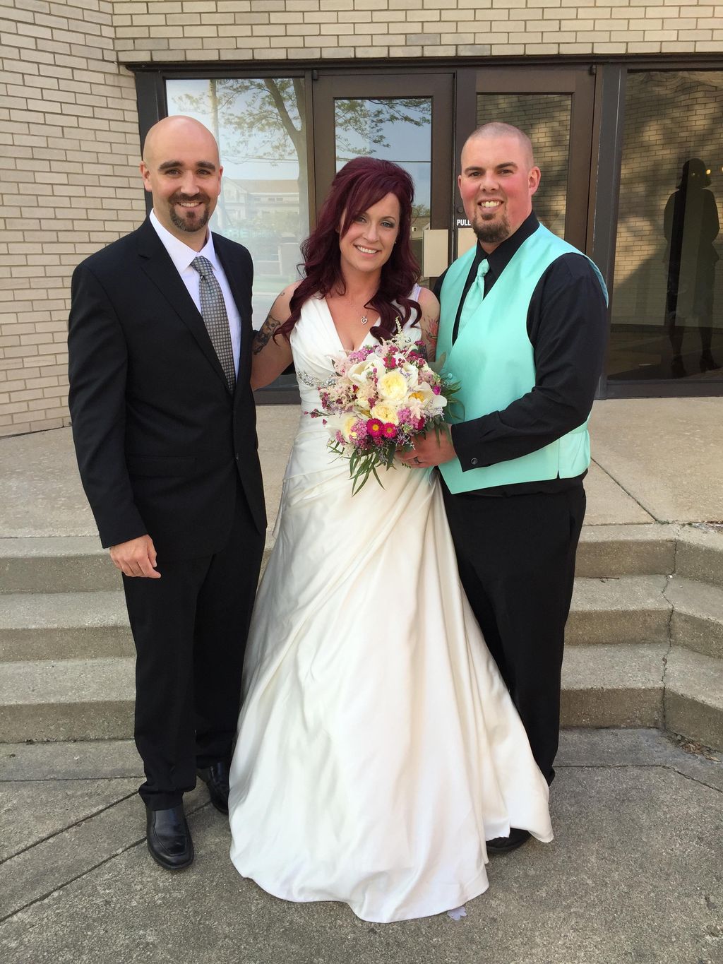 Wedding of John & Annika at the Lubeznik Center in