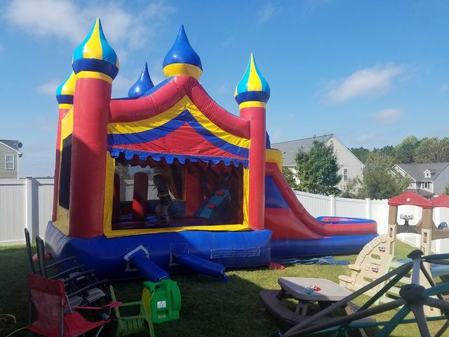 bounce house security mall