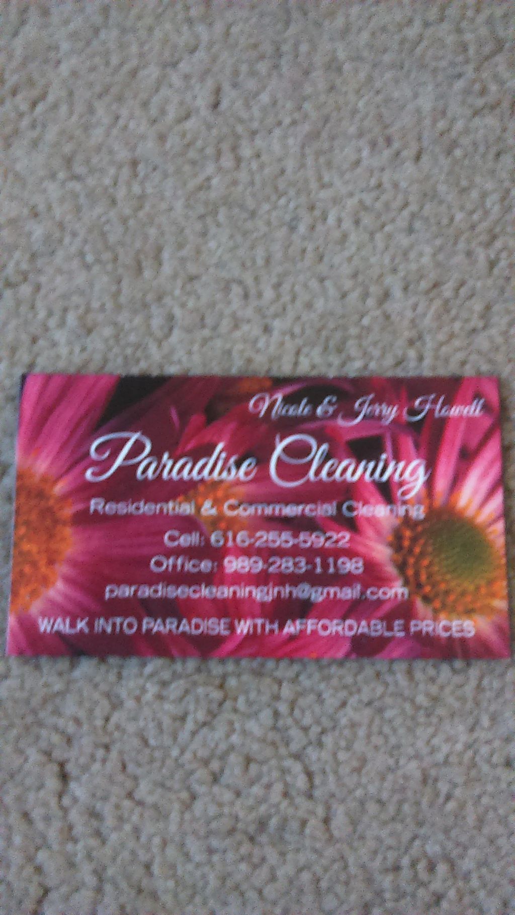 paradise cleaning