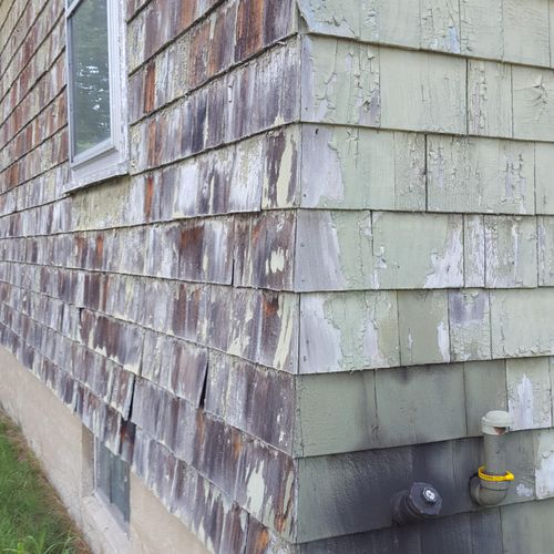 Pealing paint and failing shingles are not just an