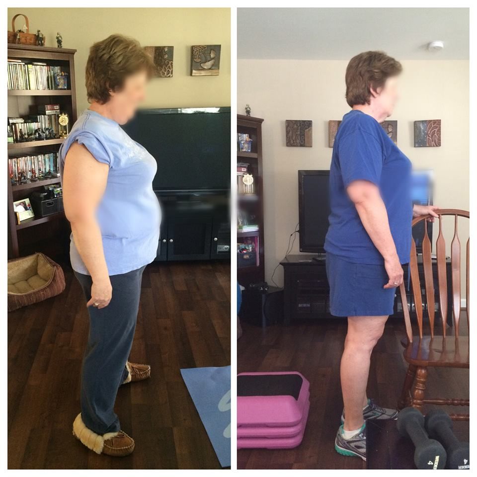 60+ years old, progress from April to July!