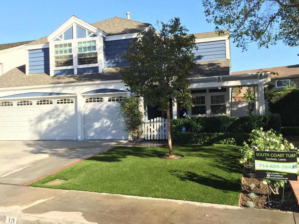 Artificial turf installed in Irvine,CA