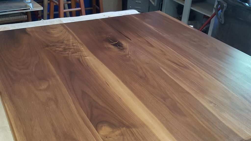 My most recent table top. Walnut!