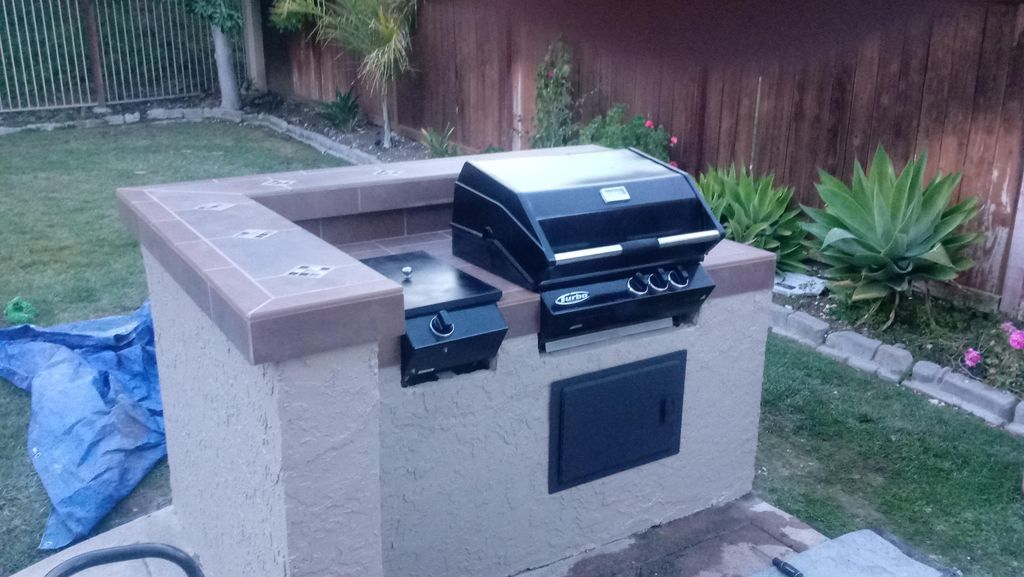 BBQ ISLAND REMODEL
