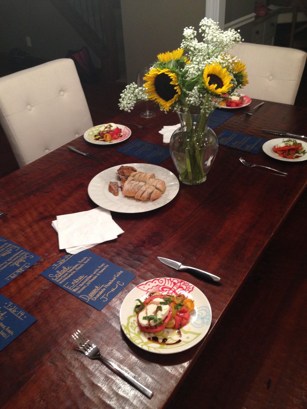 Bachelorette Party 
Tomato Mozzarella Salad