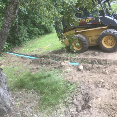 Trenching and Rough Grading Services