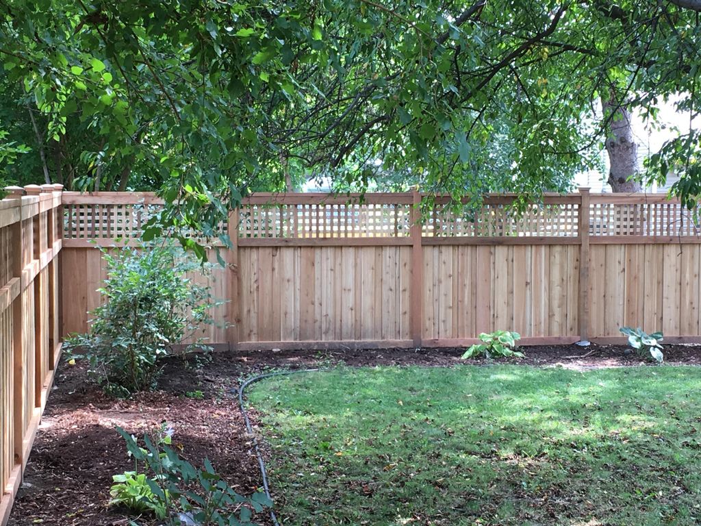 6' Batten Board w/lattice top, St Louis Park, 2017