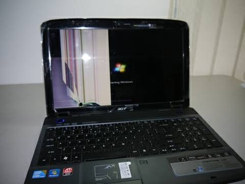 Repair cracked laptop screens
