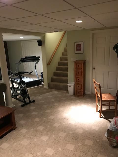 Basement Remodel: Before Picture