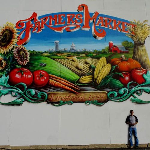 Commissioned City Mural - Springfield, IL