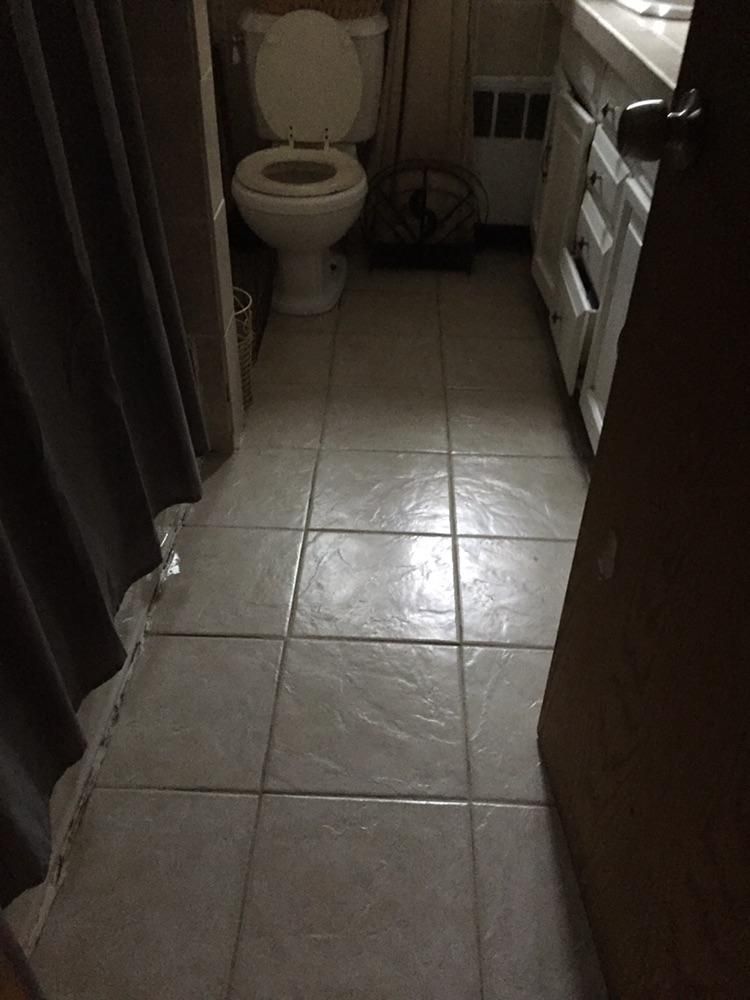 After cleaning this bathroom 