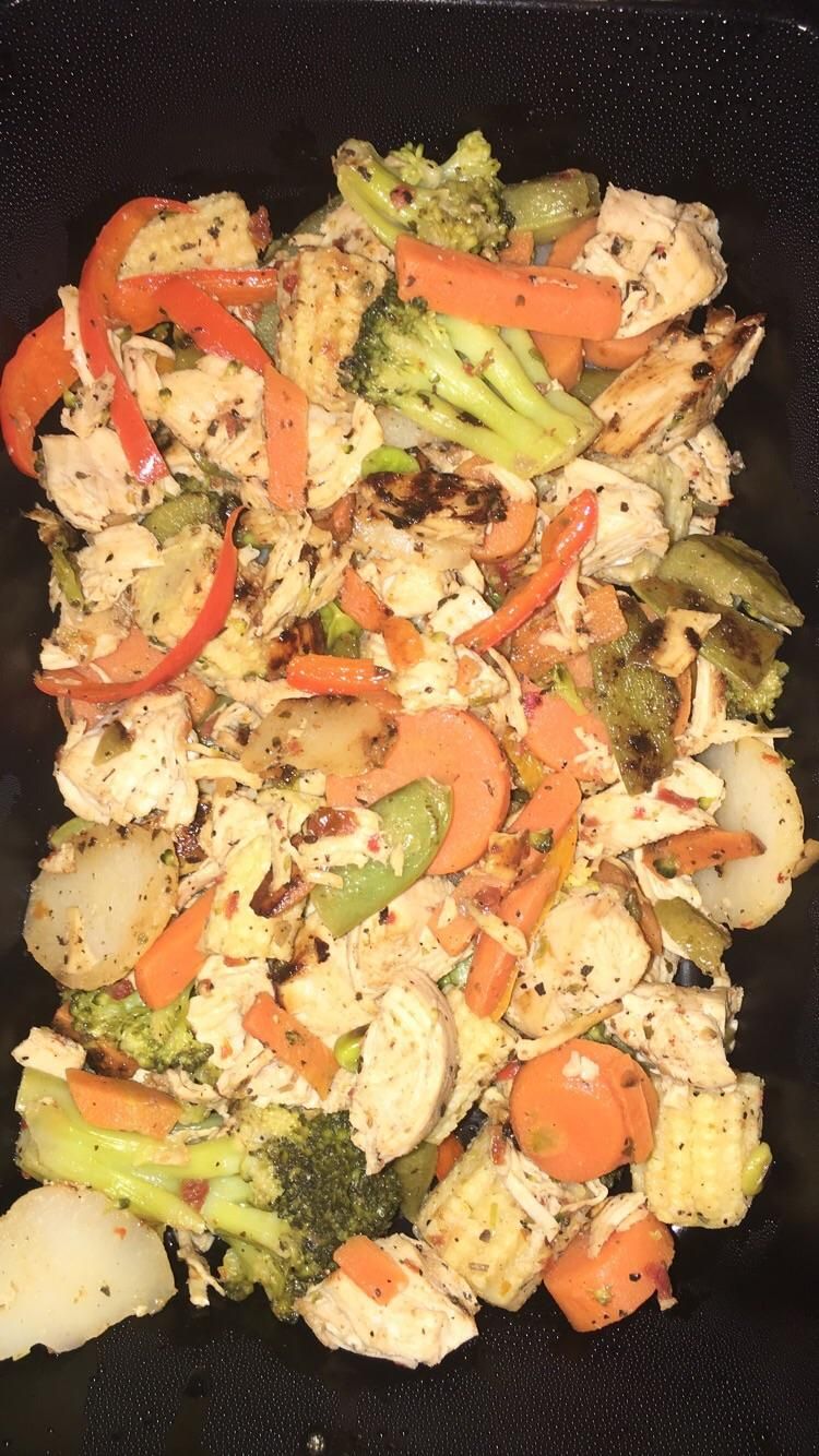 Habachi Chicken Stir Fry