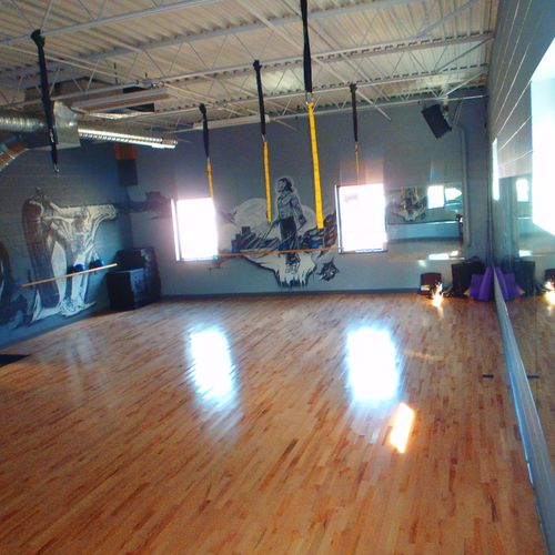 Private studio for a variety of fitness classes