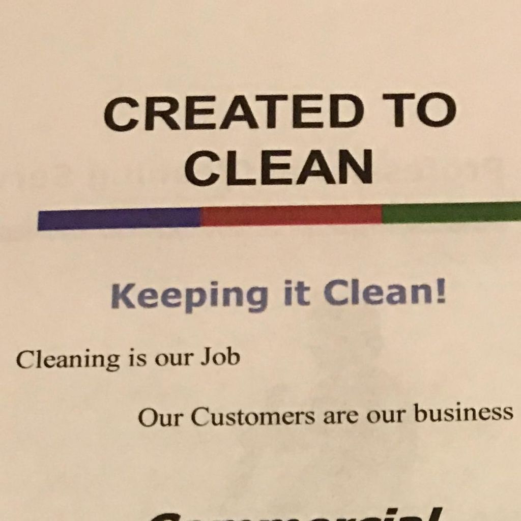 Created to clean