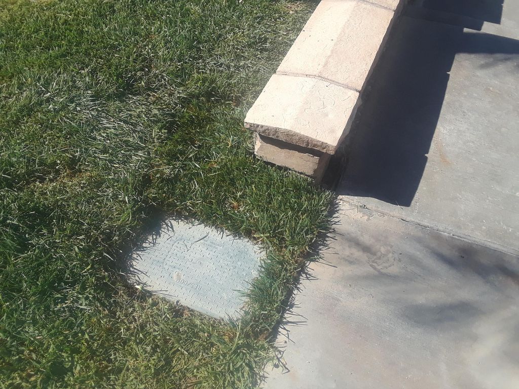 Replace PVC pipe by the valve box