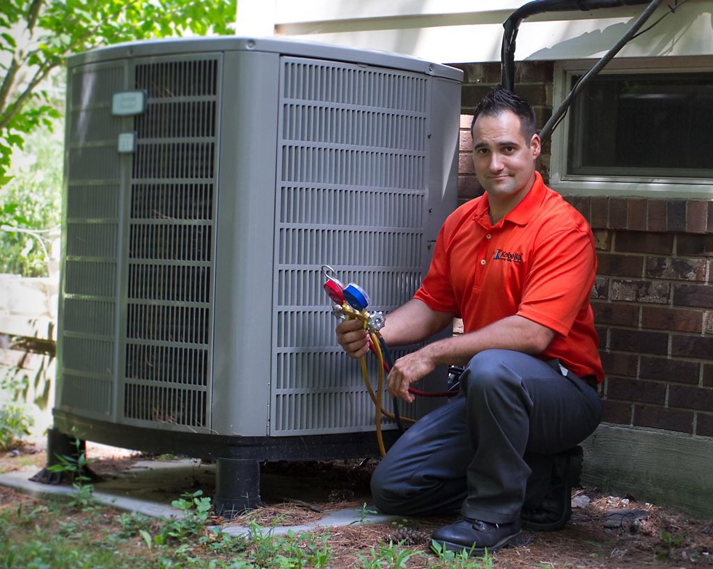 maintenance & repair on HVAC systems - furances, b